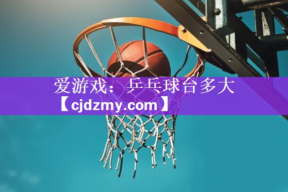 爱游戏：乒乓球台多大